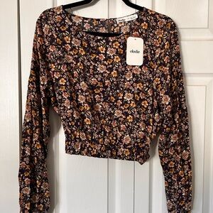 Elodie Women's Floral Blouse